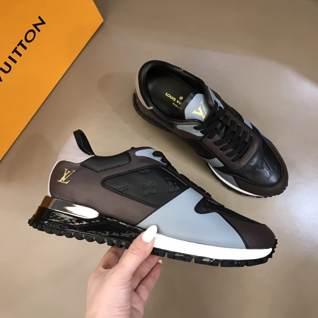 lv Sneaker Run Away in Brown