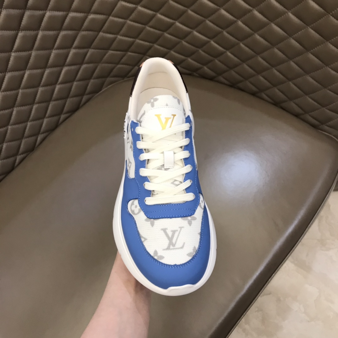 lv Sneaker Run Away in Blue