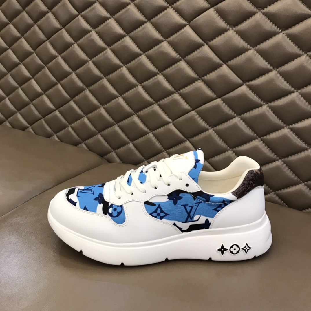 lv Sneaker Run Away in Blue