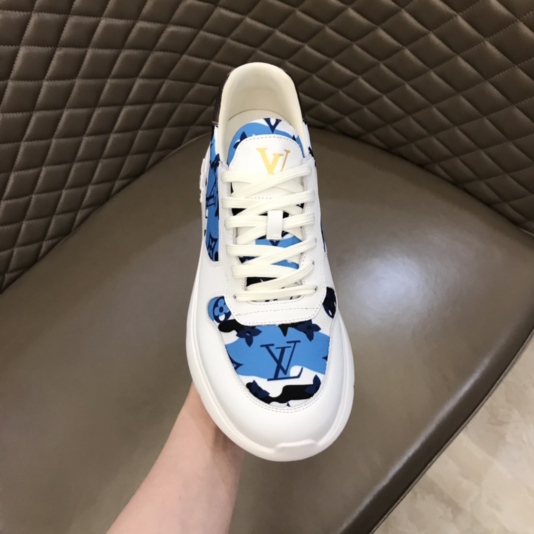 lv Sneaker Run Away in Blue