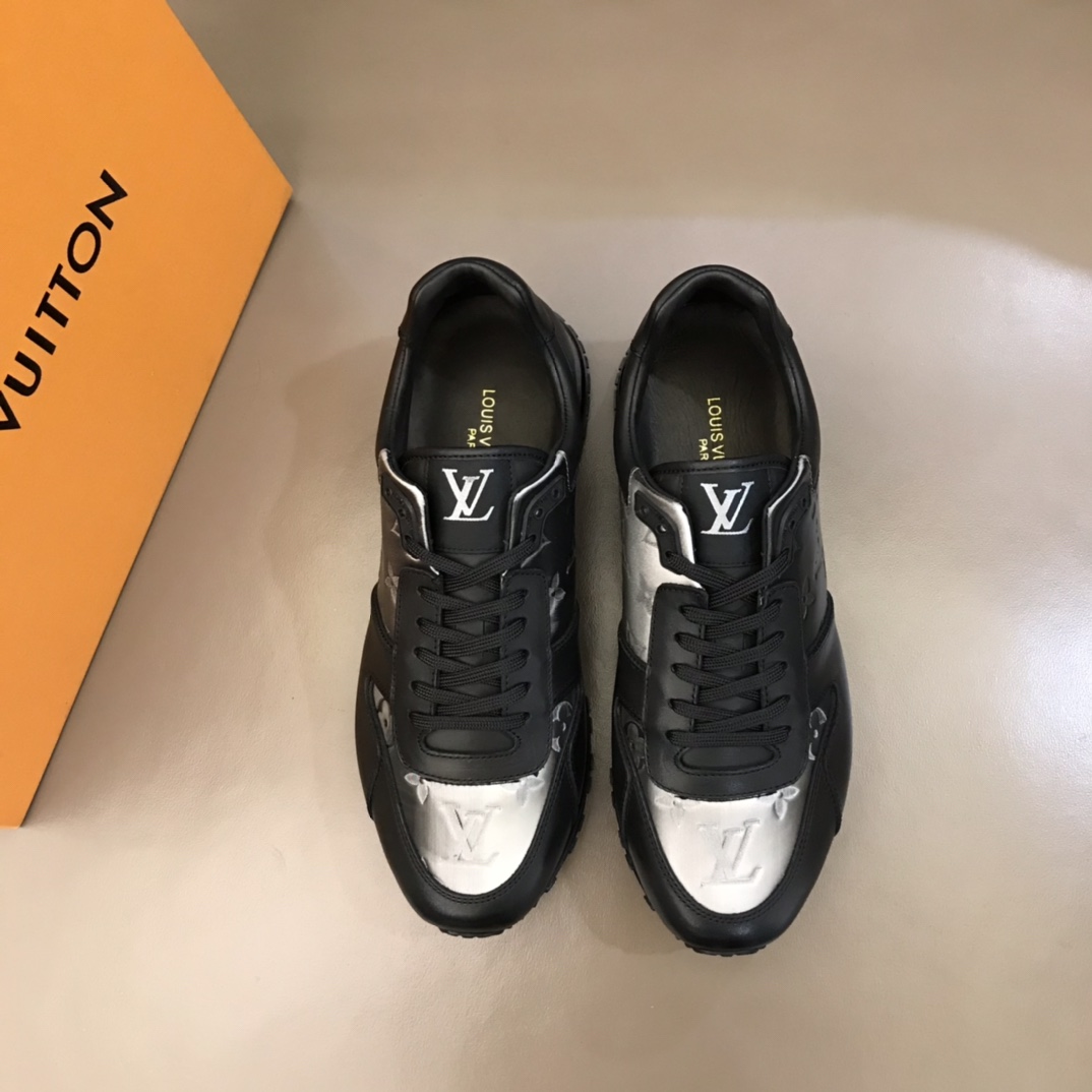 lv Sneaker Run Away in Black