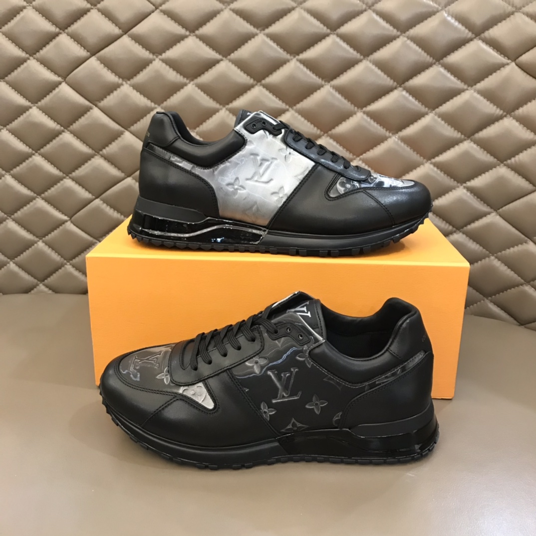 lv Sneaker Run Away in Black