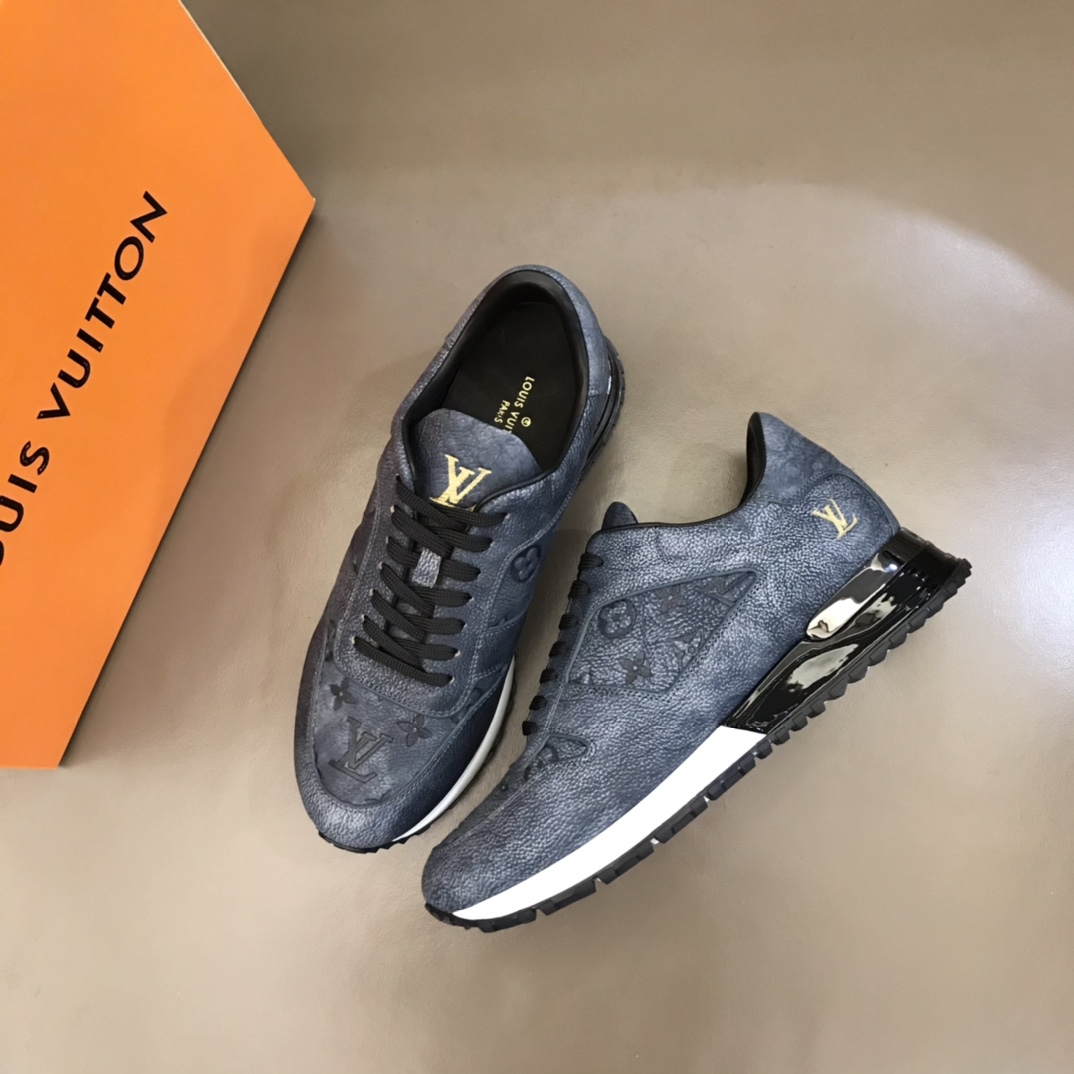 lv Sneaker Run Away in Black