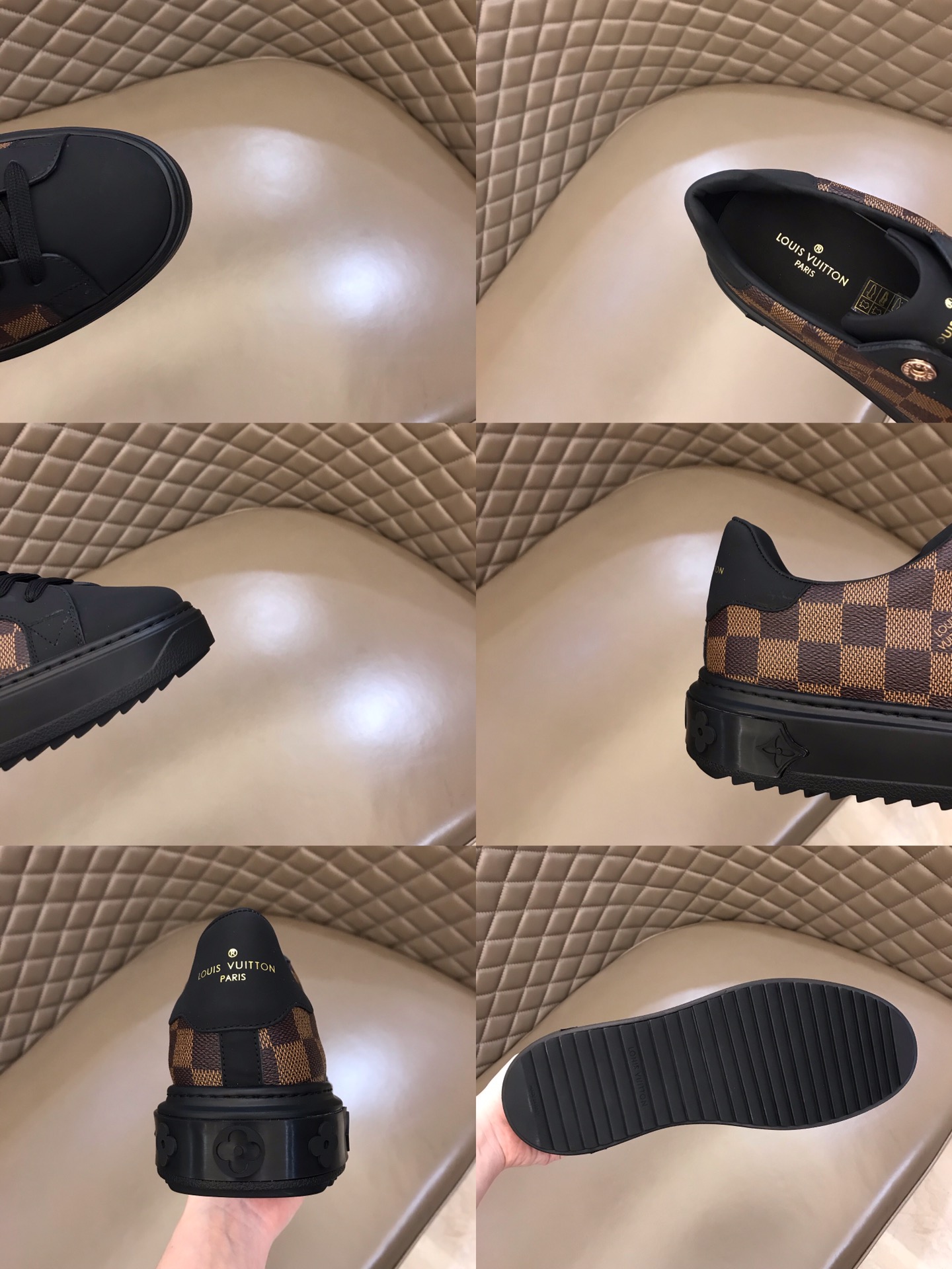 lv Sneaker Rivoli in Brown