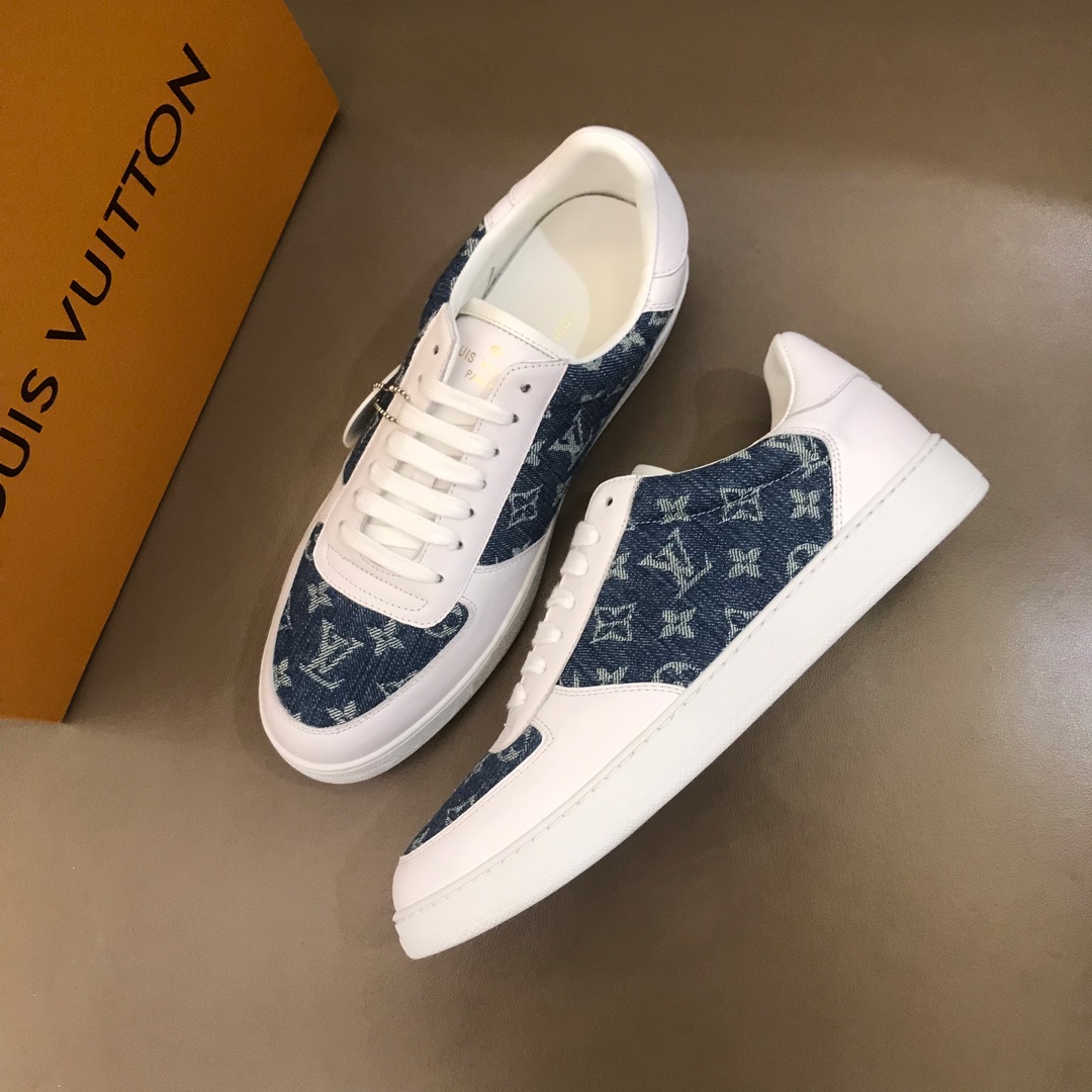 lv Sneaker Rivoli in Blue