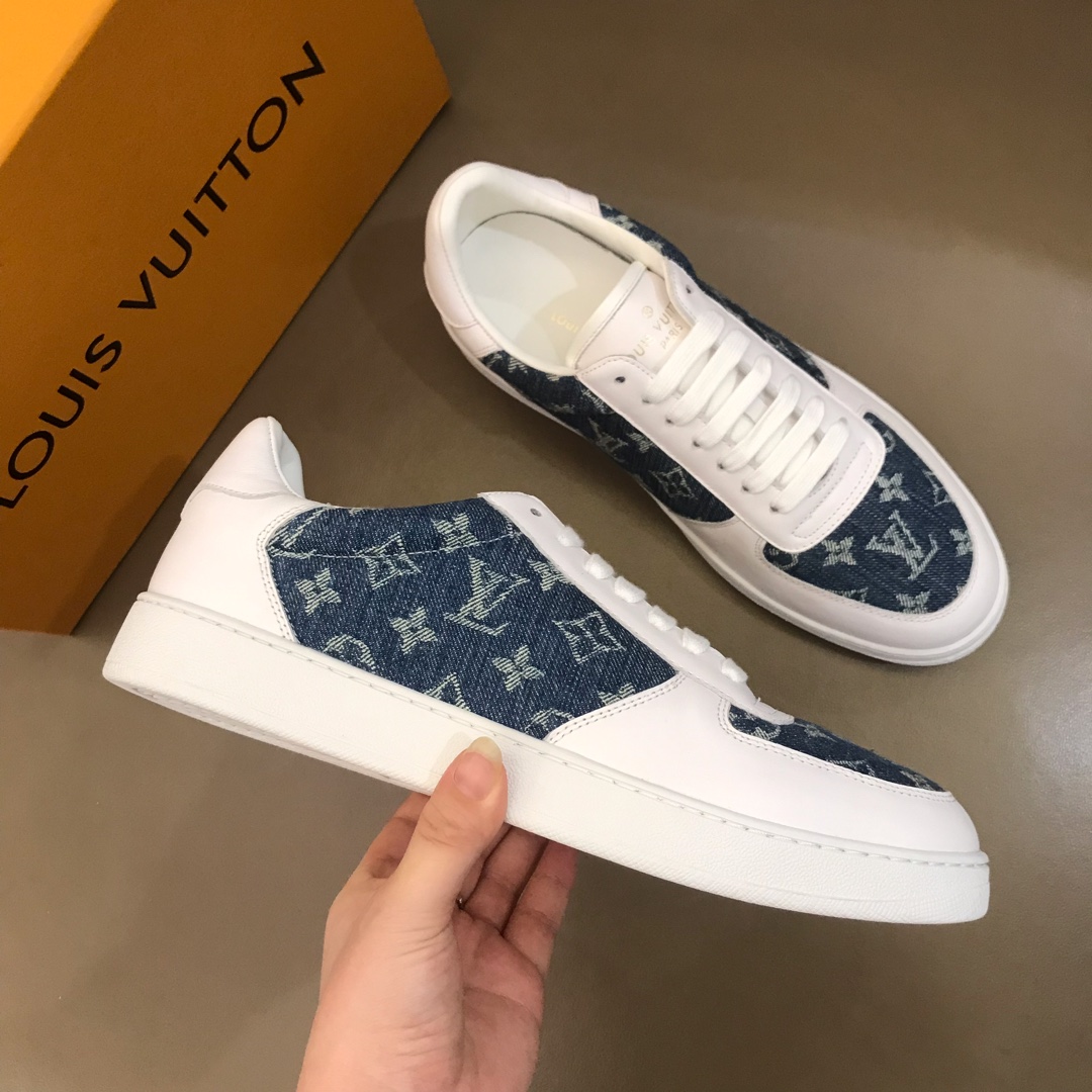 lv Sneaker Rivoli in Blue