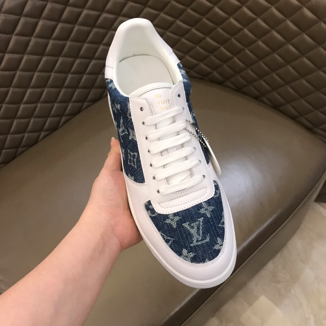 lv Sneaker Rivoli in Blue