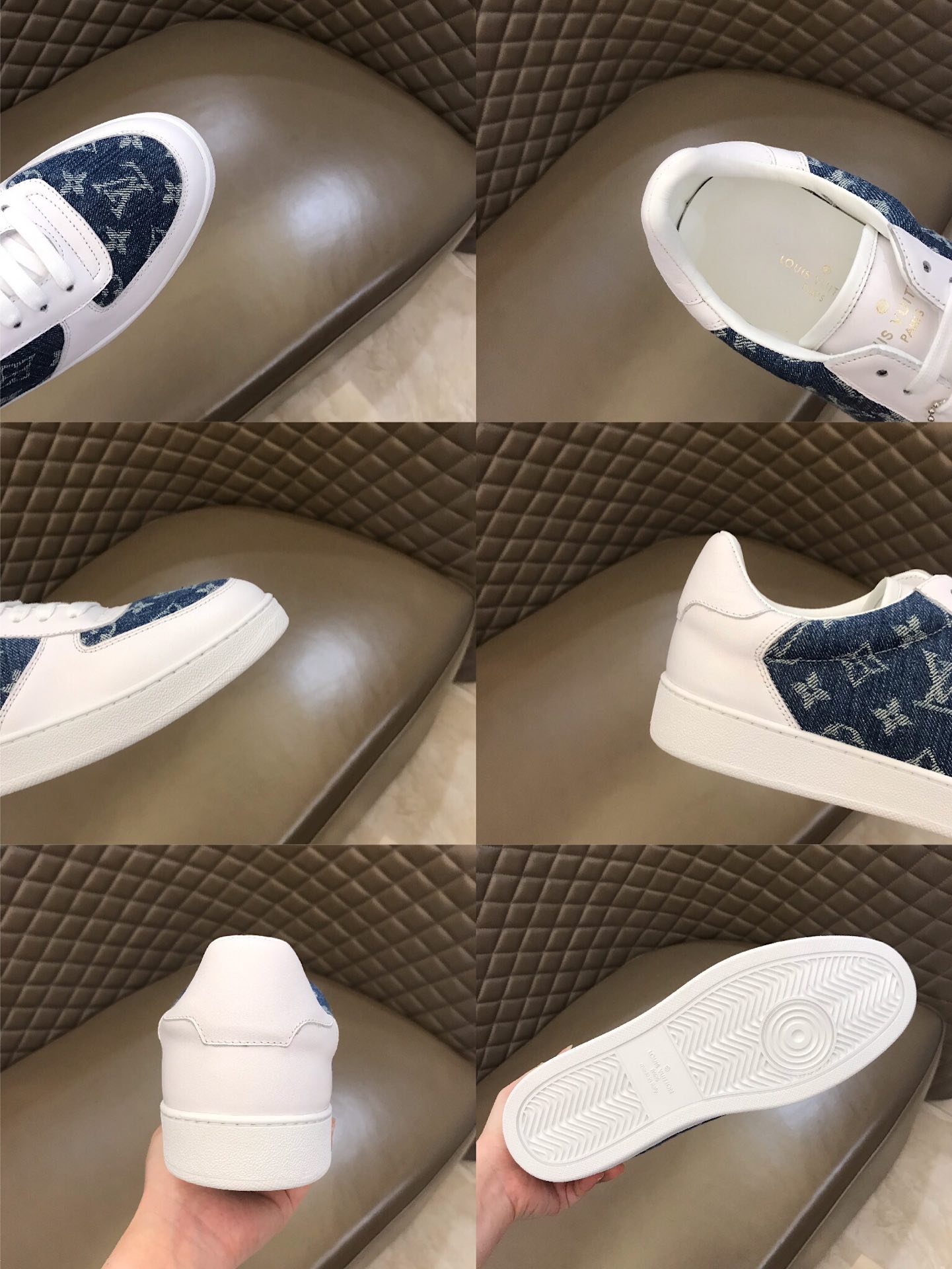 lv Sneaker Rivoli in Blue