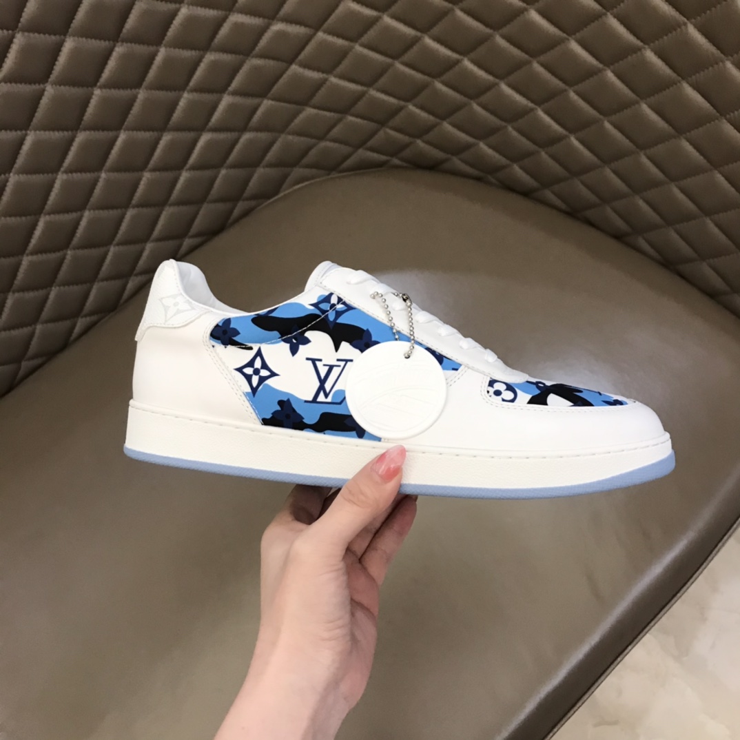 lv Sneaker Rivoli in Blue