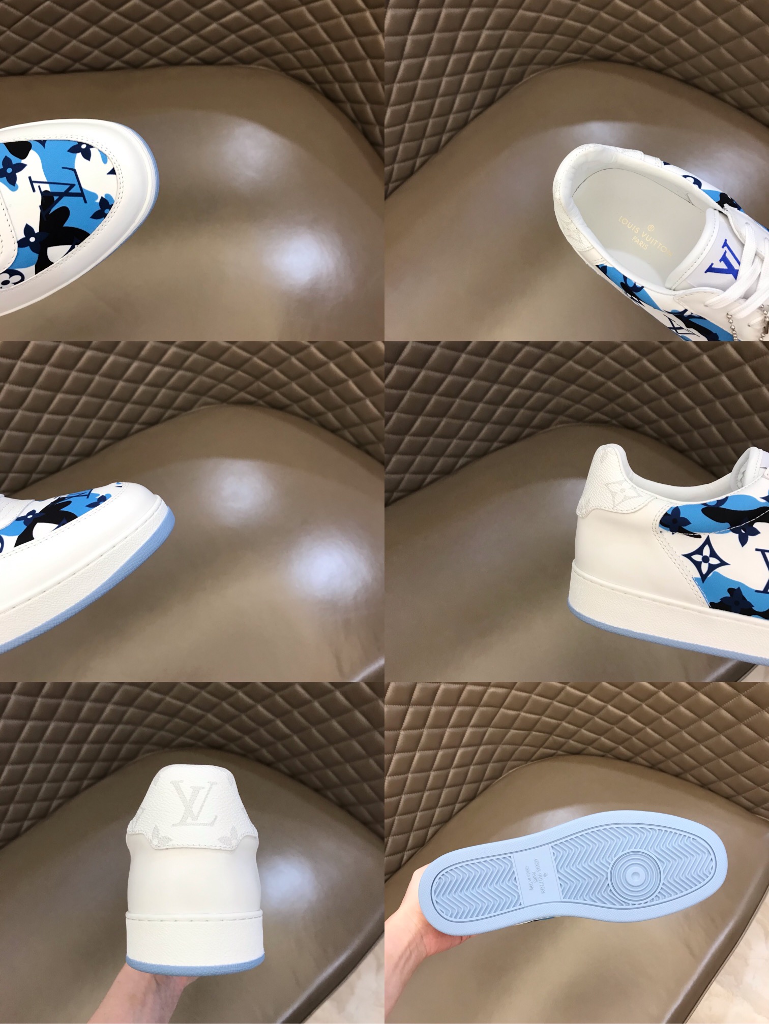 lv Sneaker Rivoli in Blue