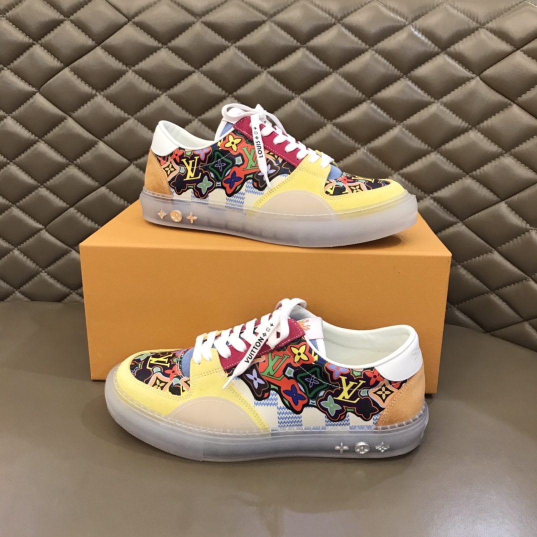 lv Sneaker Ollie in Yellow