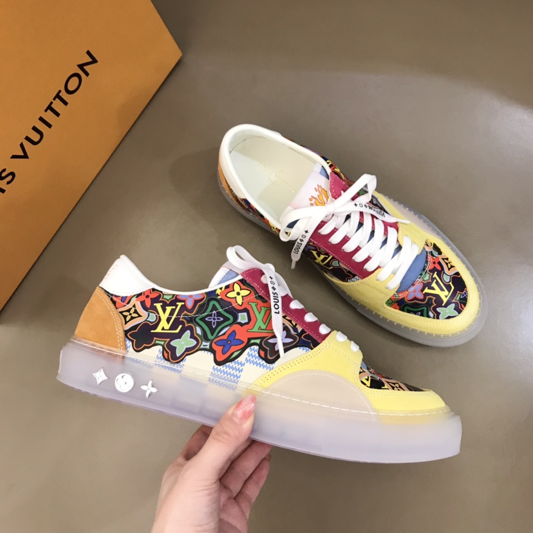 lv Sneaker Ollie in Yellow