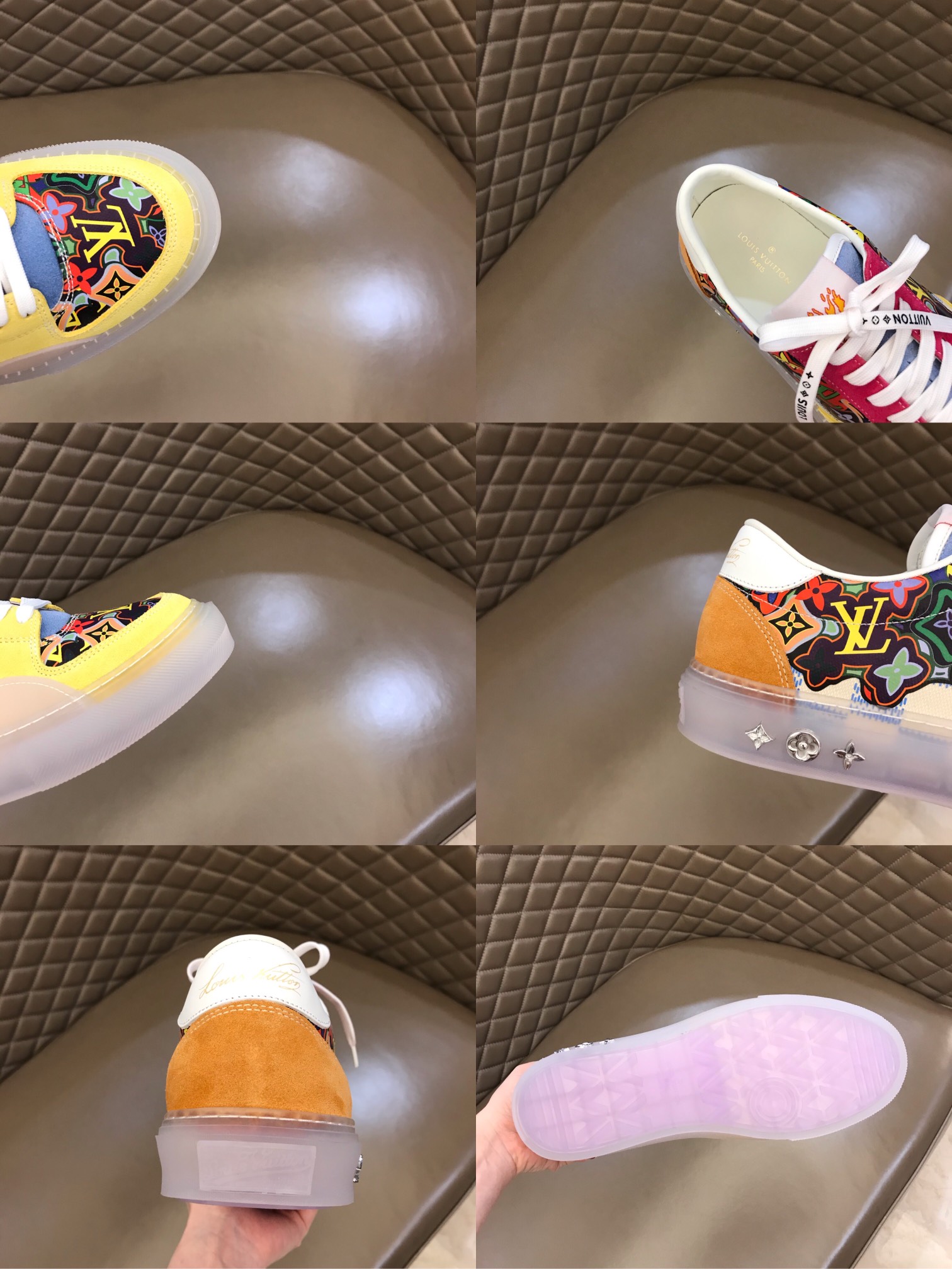 lv Sneaker Ollie in Yellow