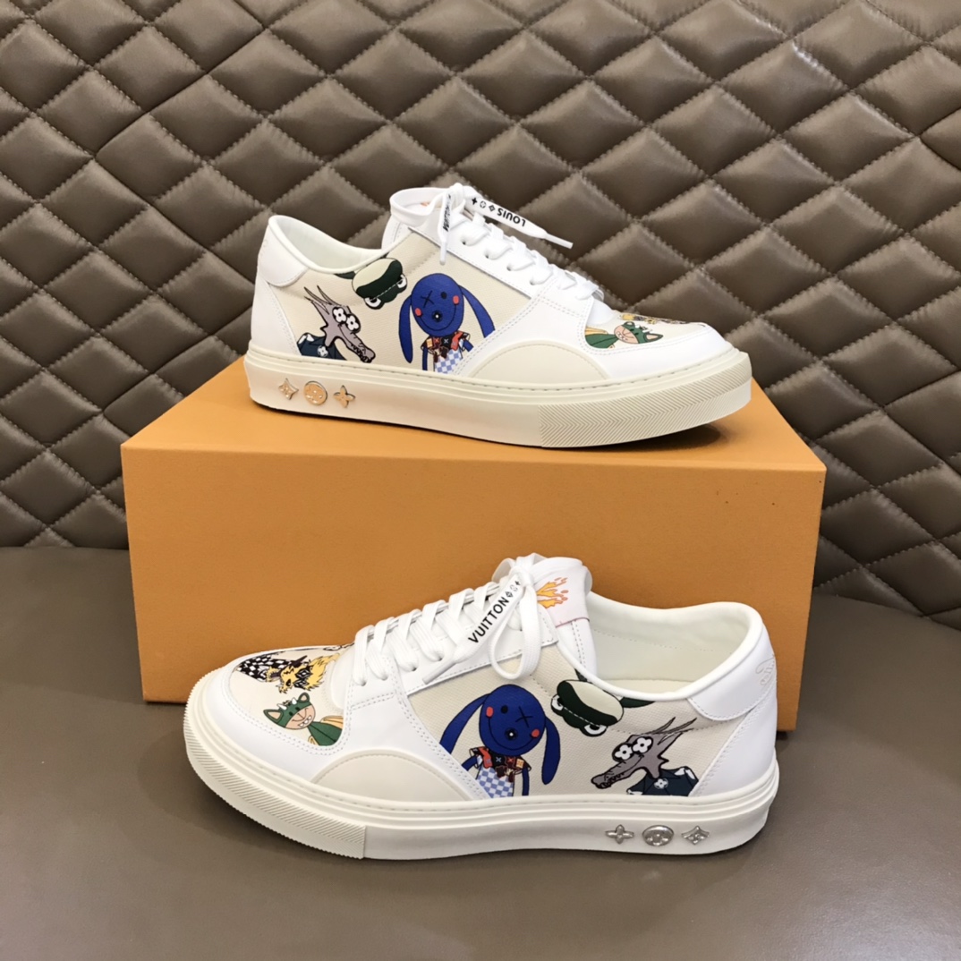 lv Sneaker Ollie in White