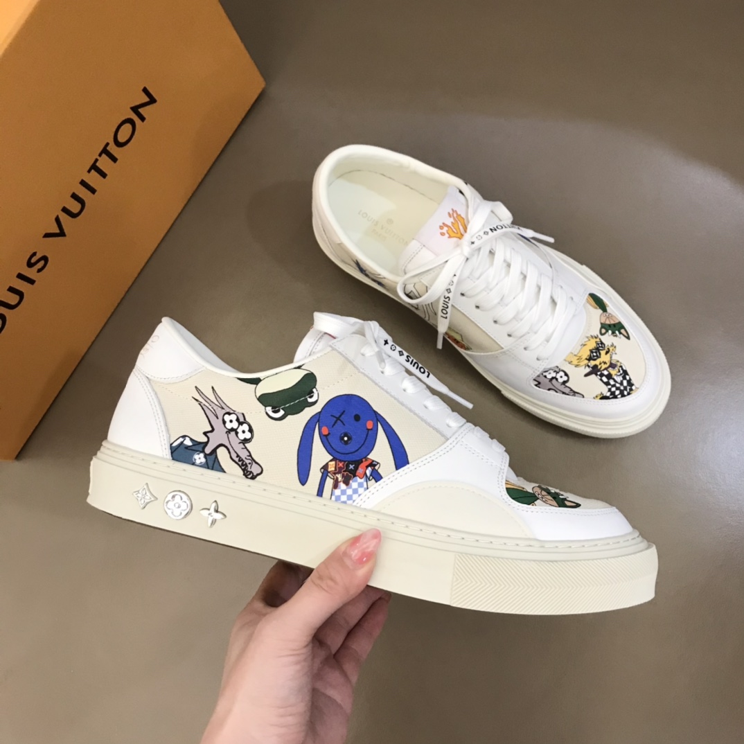 lv Sneaker Ollie in White