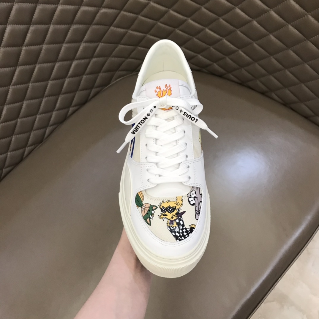 lv Sneaker Ollie in White