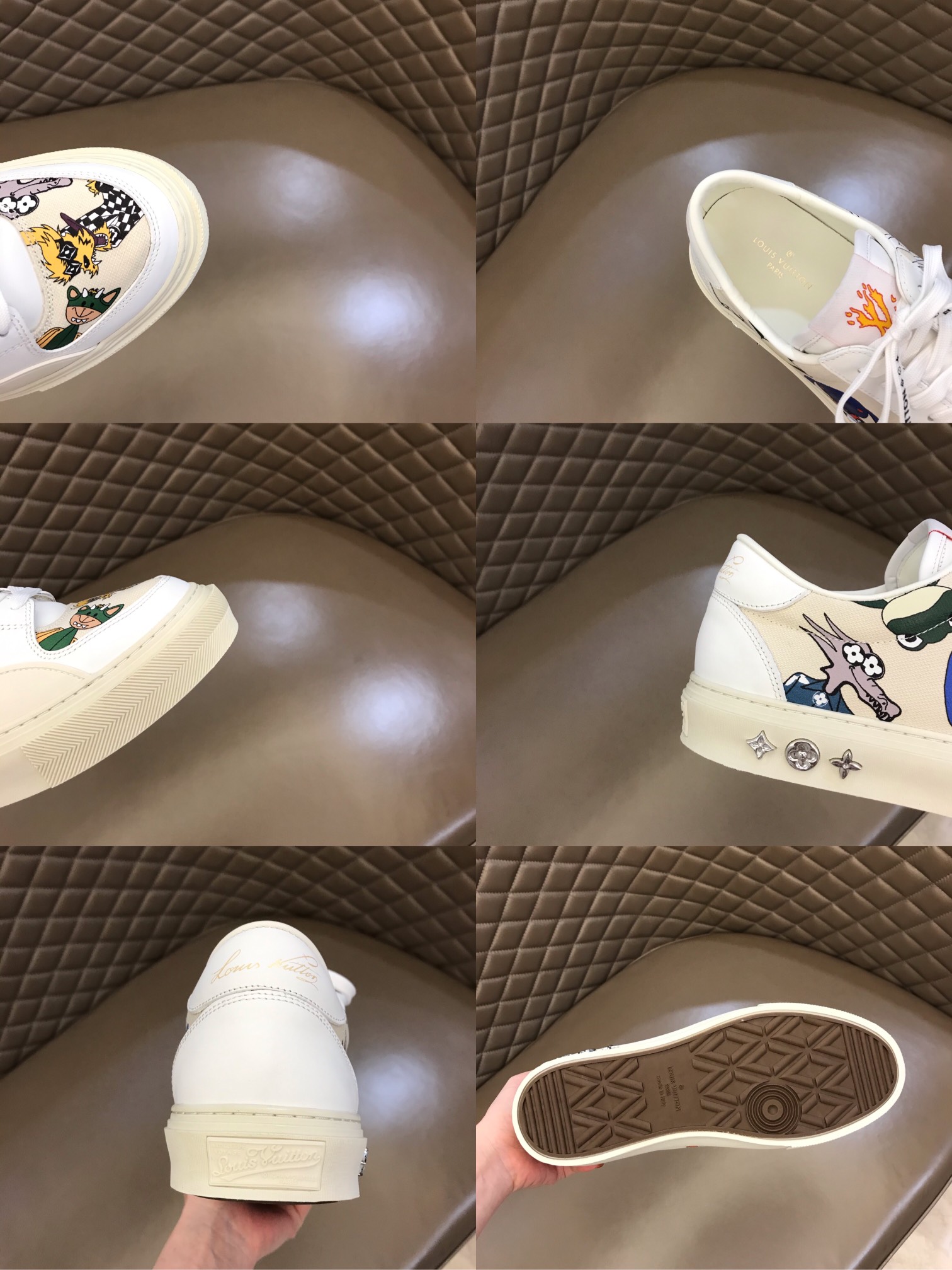 lv Sneaker Ollie in White