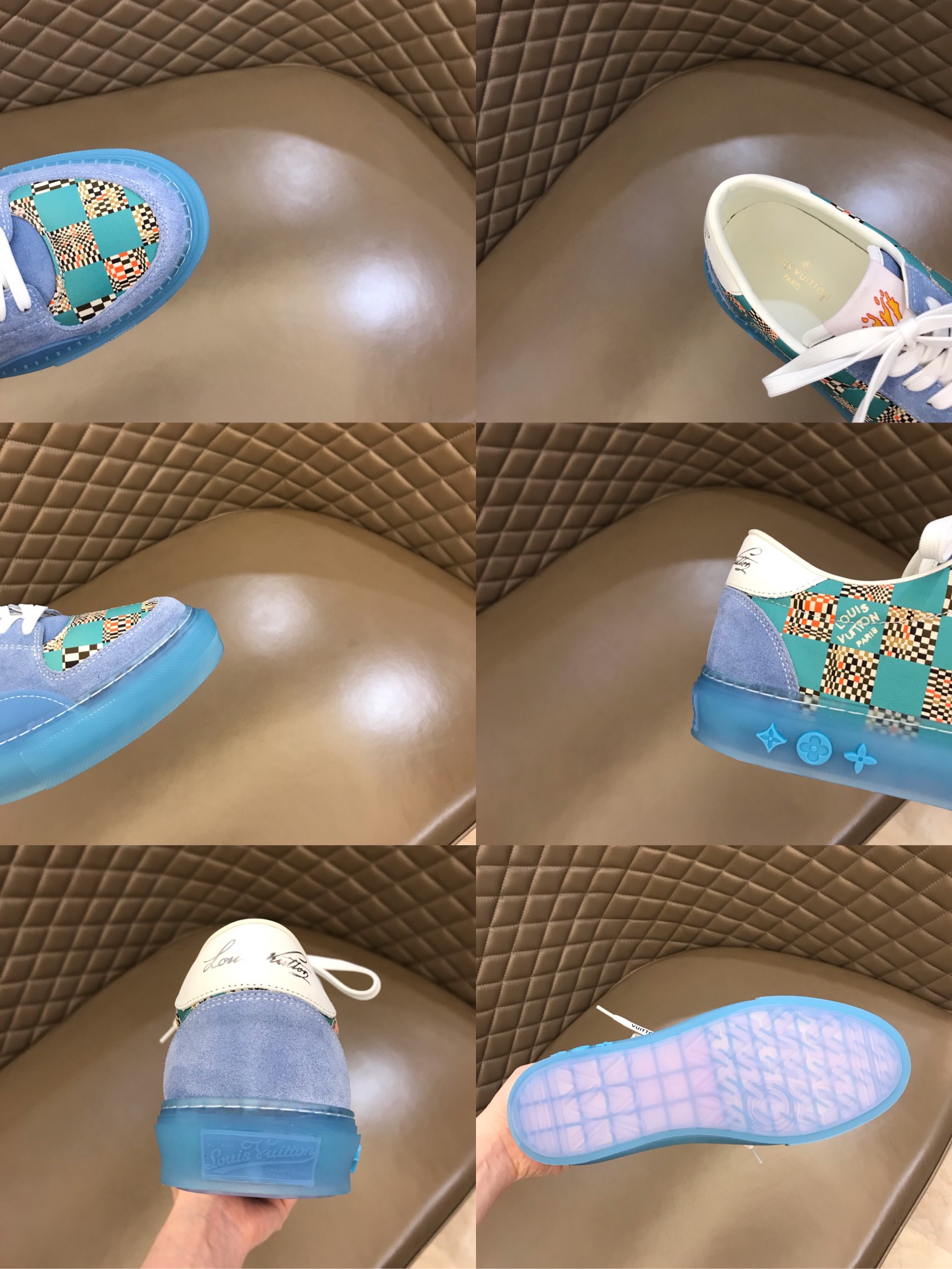 lv Sneaker Ollie in Blue