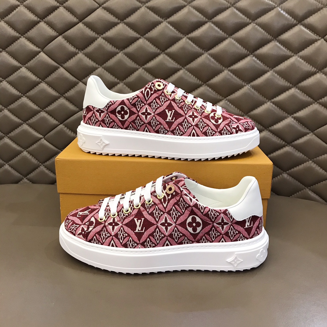 lv Sneaker Luxembourg in Red