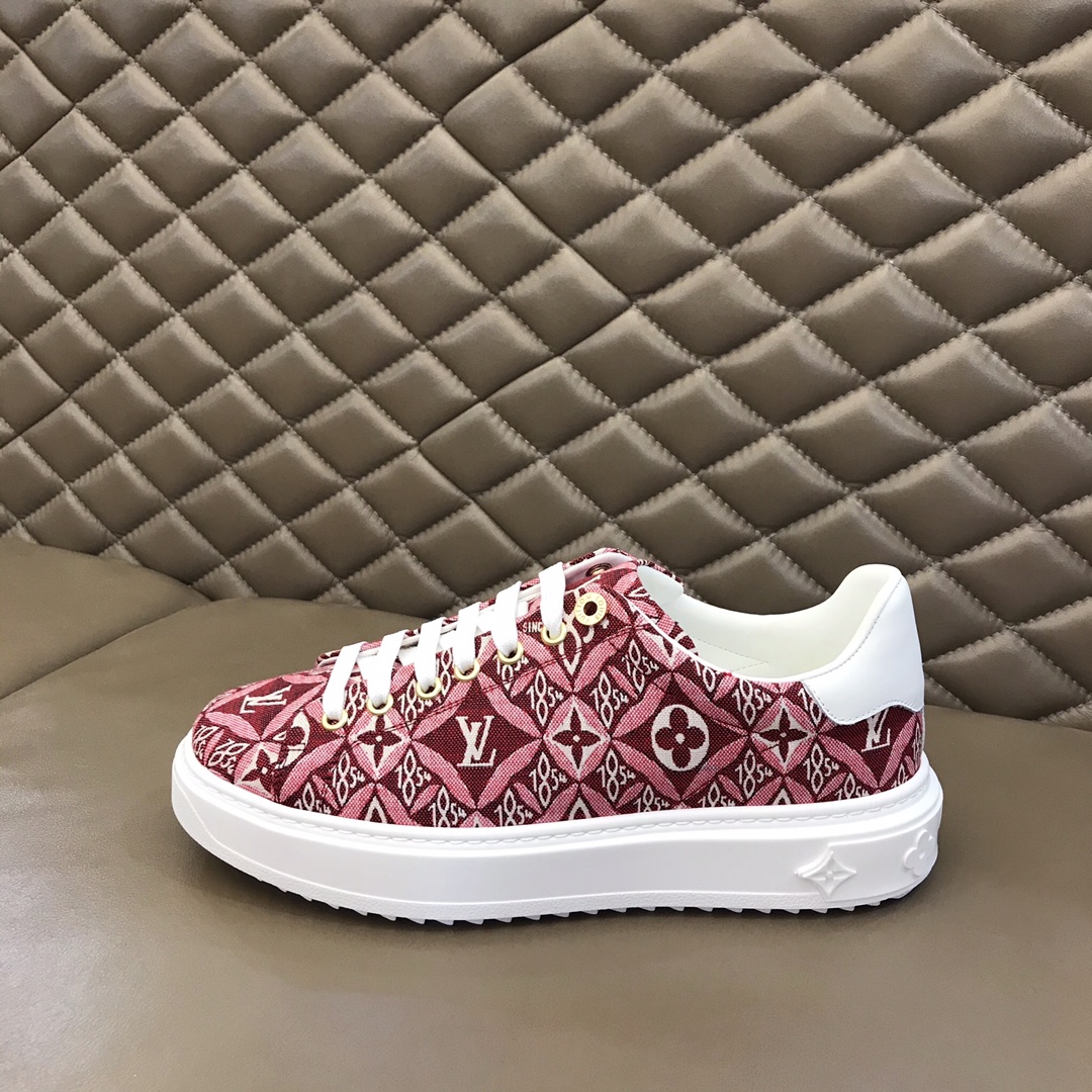 lv Sneaker Luxembourg in Red