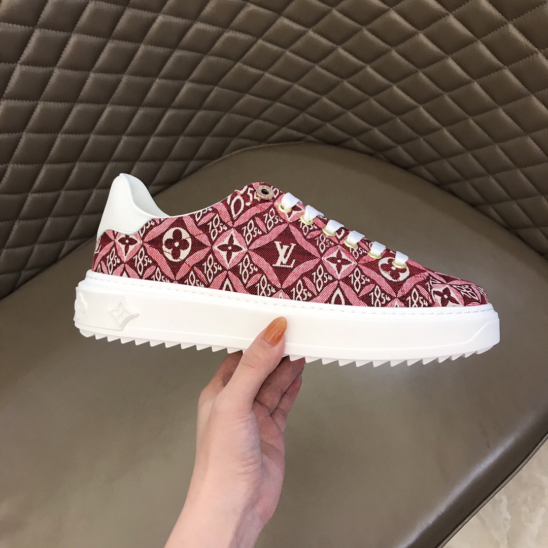 lv Sneaker Luxembourg in Red