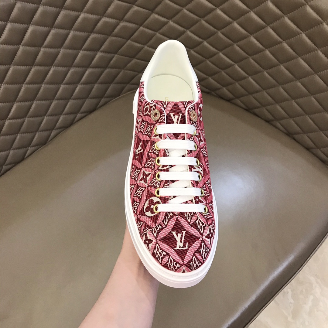 lv Sneaker Luxembourg in Red