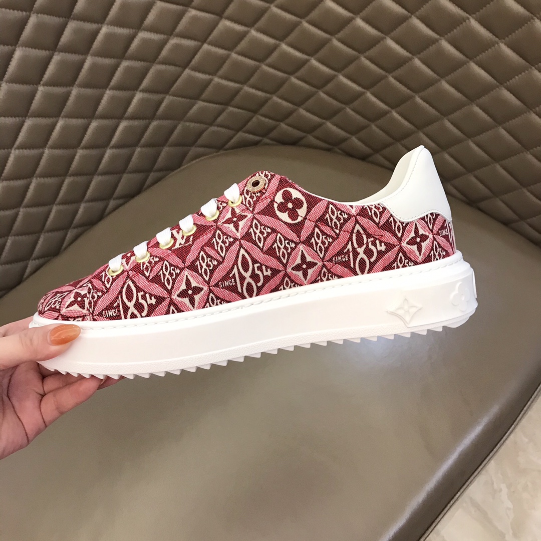 lv Sneaker Luxembourg in Red