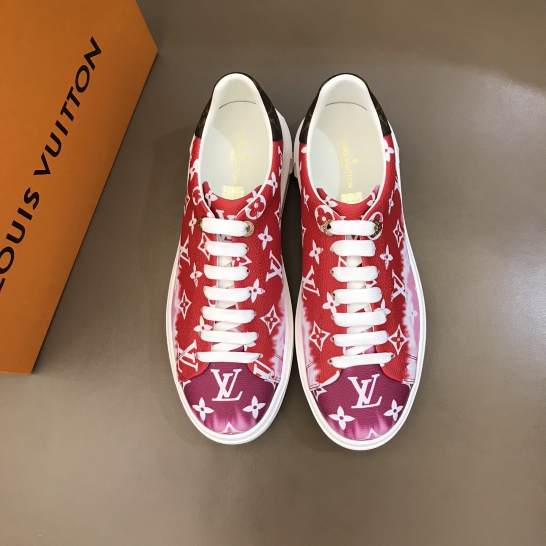 lv Sneaker Luxembourg in Red