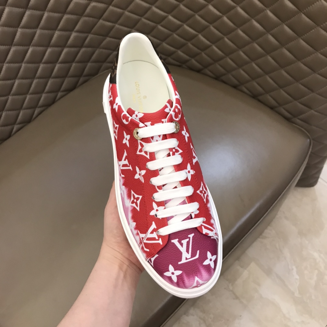 lv Sneaker Luxembourg in Red