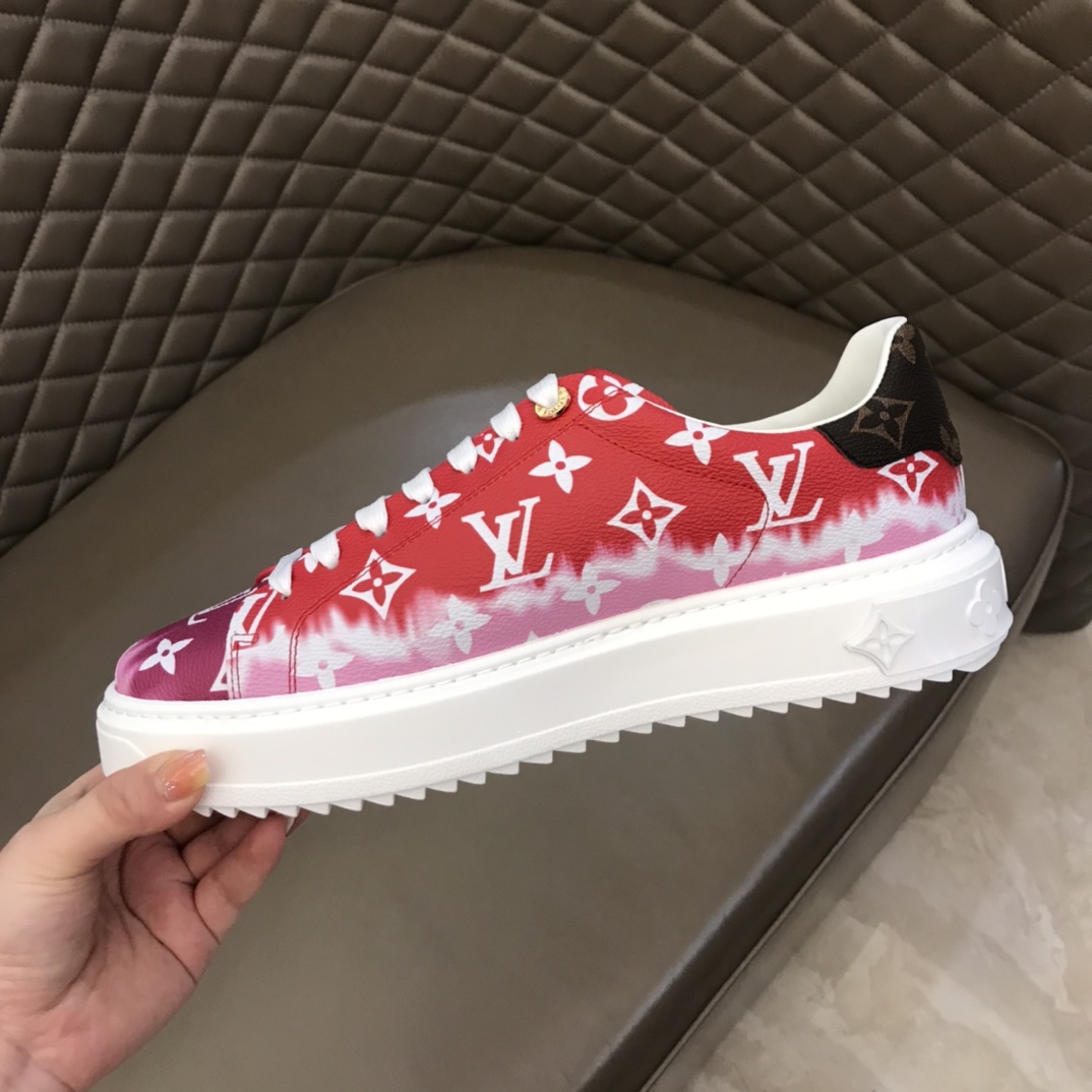 lv Sneaker Luxembourg in Red