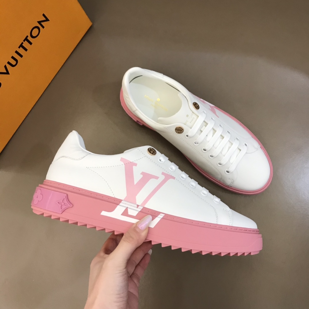 lv Sneaker Luxembourg in Pink sole