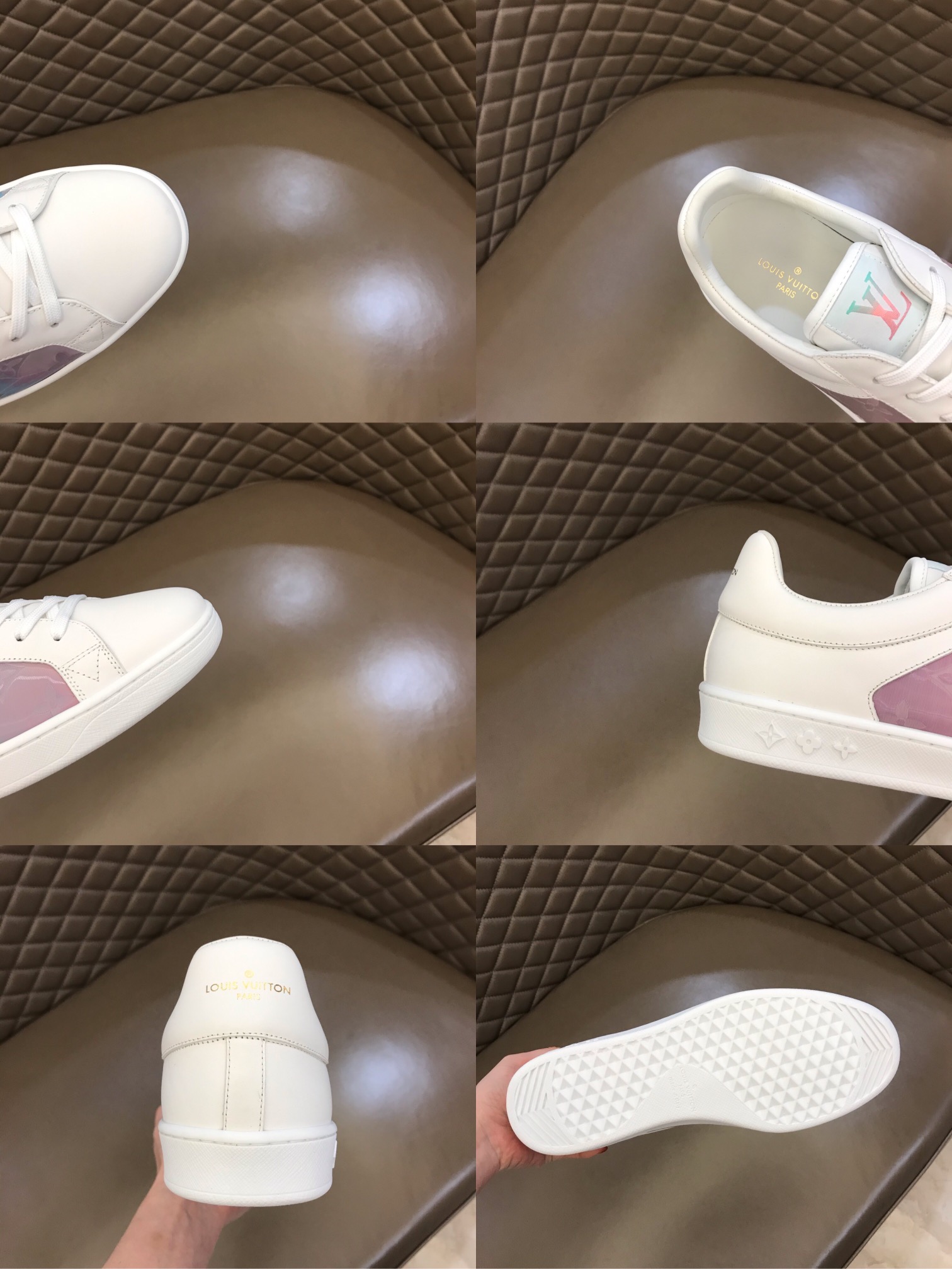 lv Sneaker Luxembourg in Pink