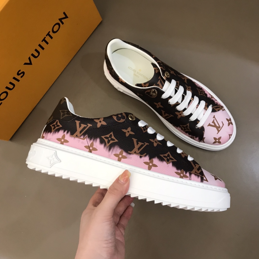 lv Sneaker Luxembourg in Pink