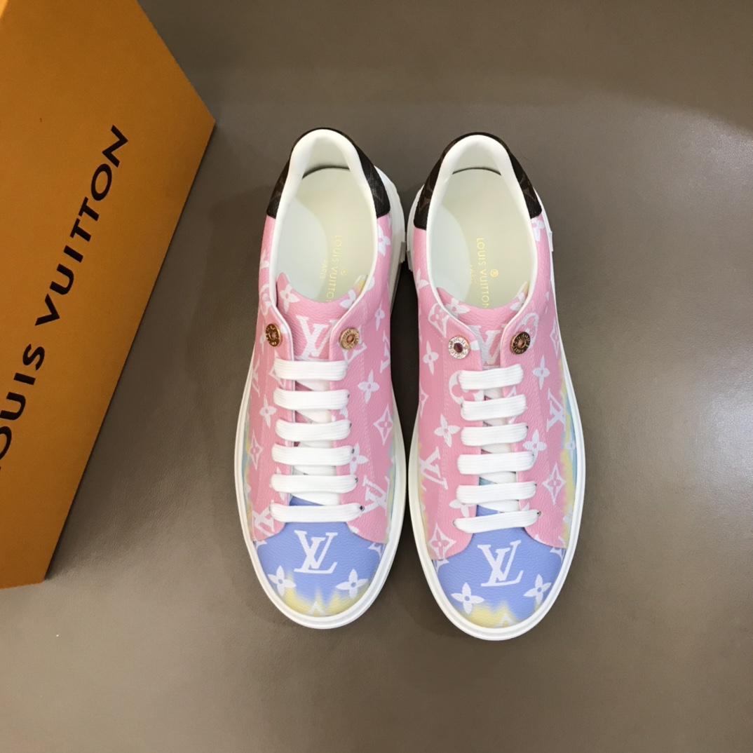 lv Sneaker Luxembourg in Pink