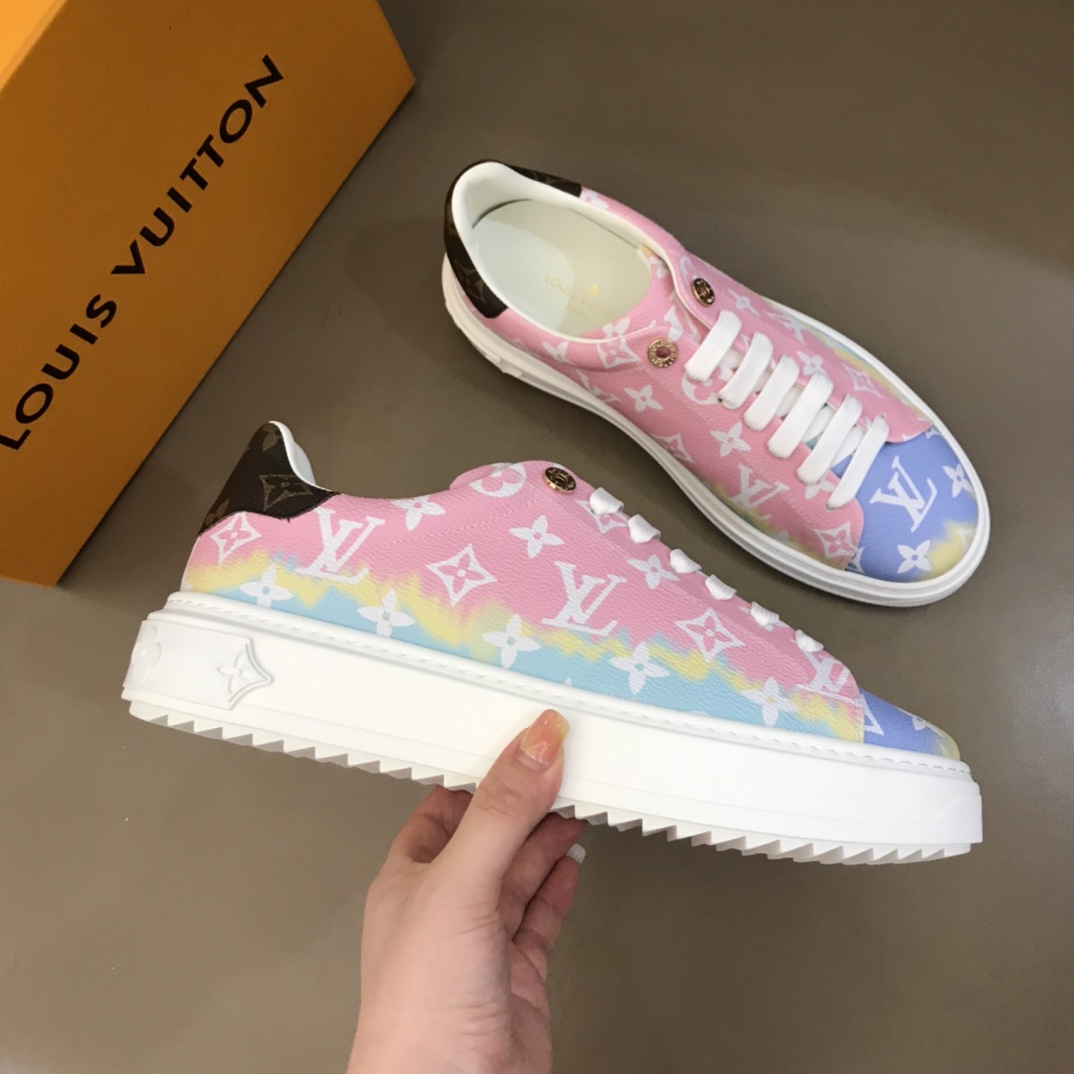 lv Sneaker Luxembourg in Pink