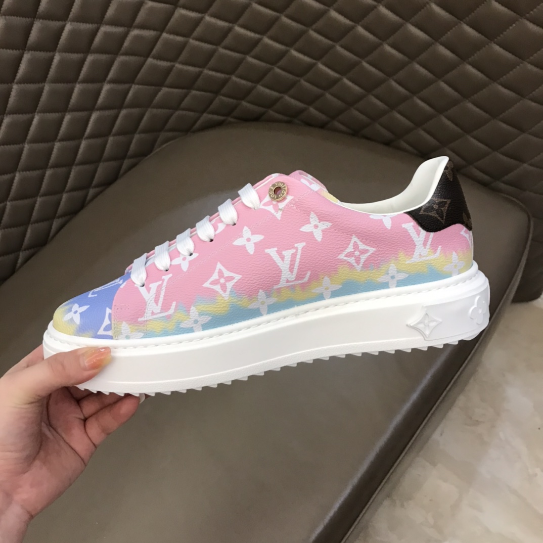 lv Sneaker Luxembourg in Pink