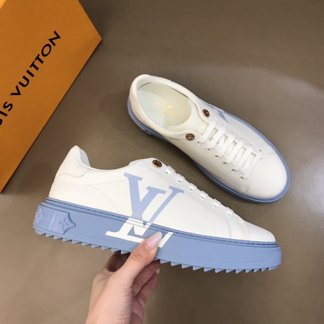 lv Sneaker Luxembourg in Blue sole