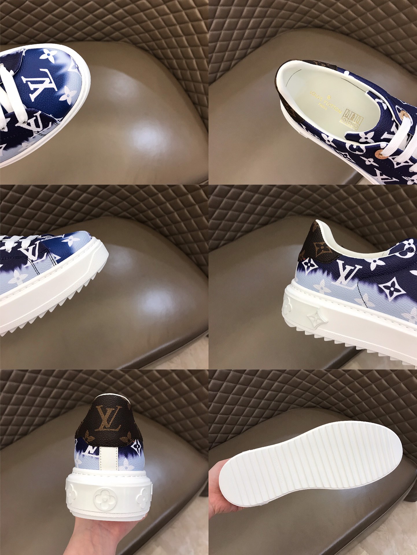 lv Sneaker Luxembourg in Blue