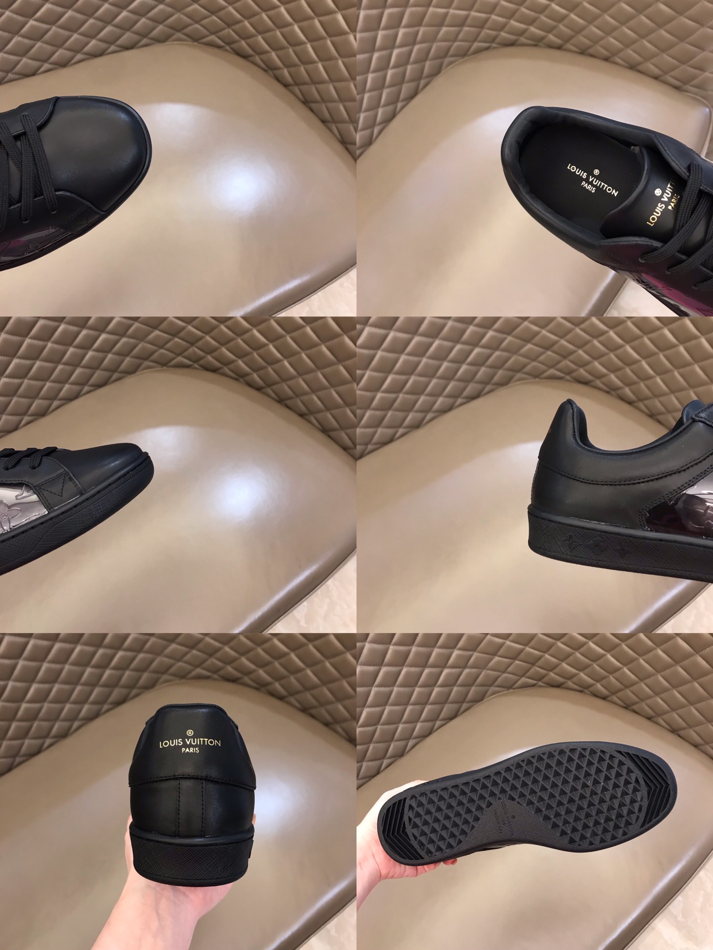 lv Sneaker Luxembourg in Black