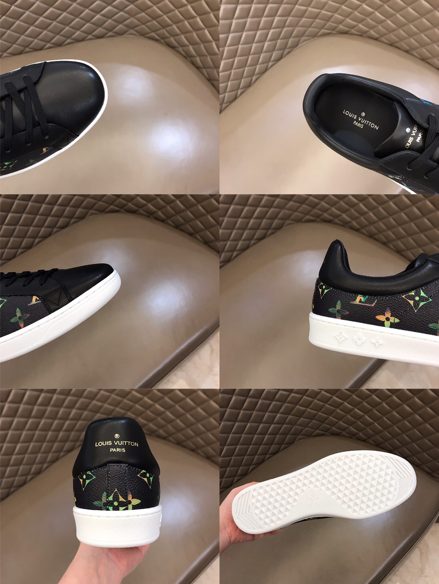 lv Sneaker Luxembourg in Black