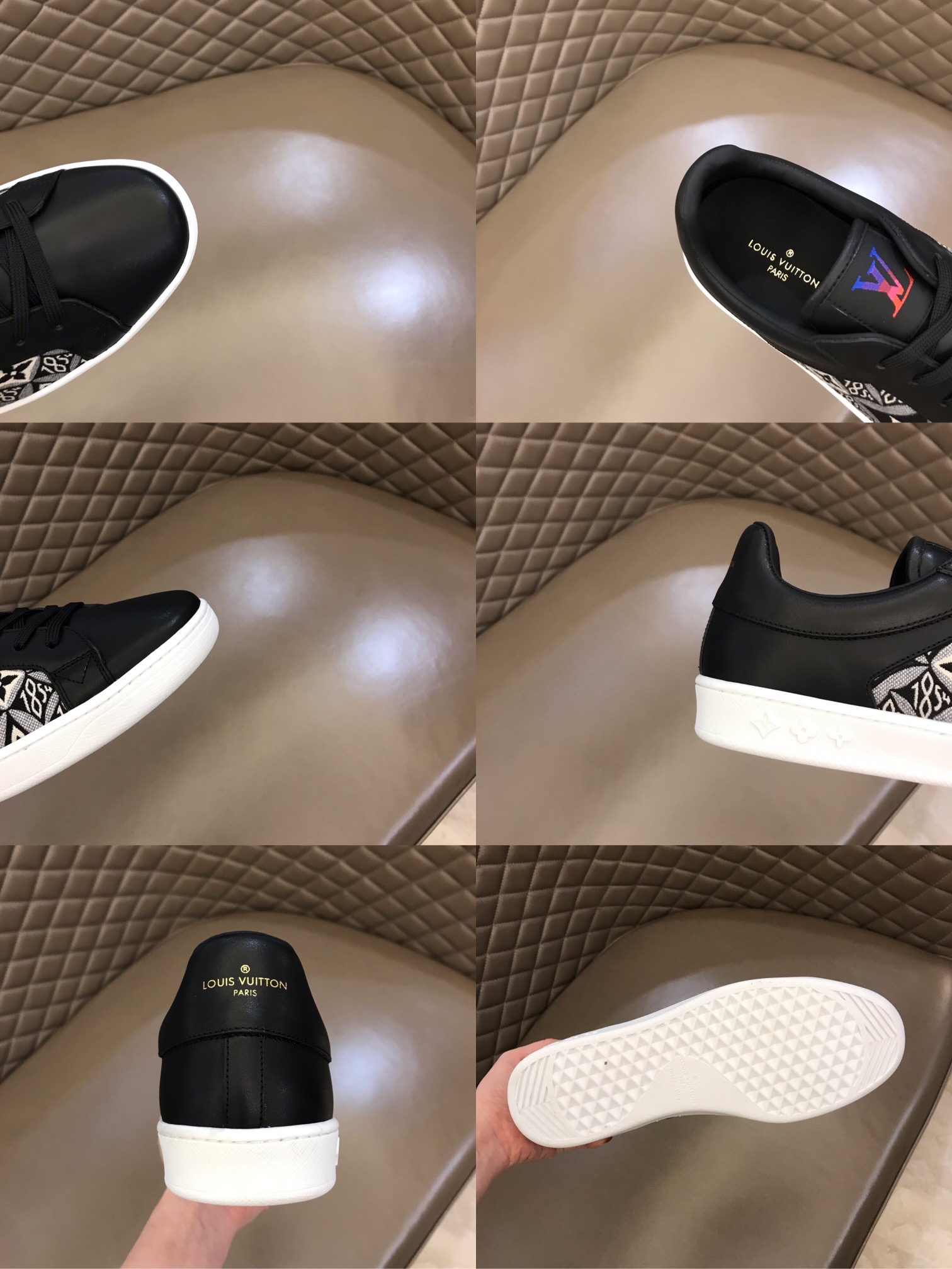 lv Sneaker Luxembourg in Black