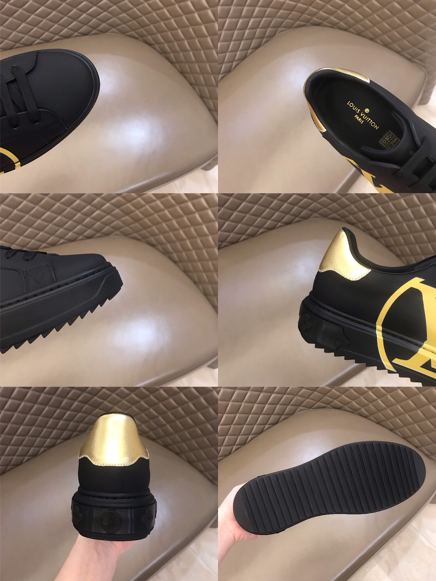 lv Sneaker Luxembourg in Black