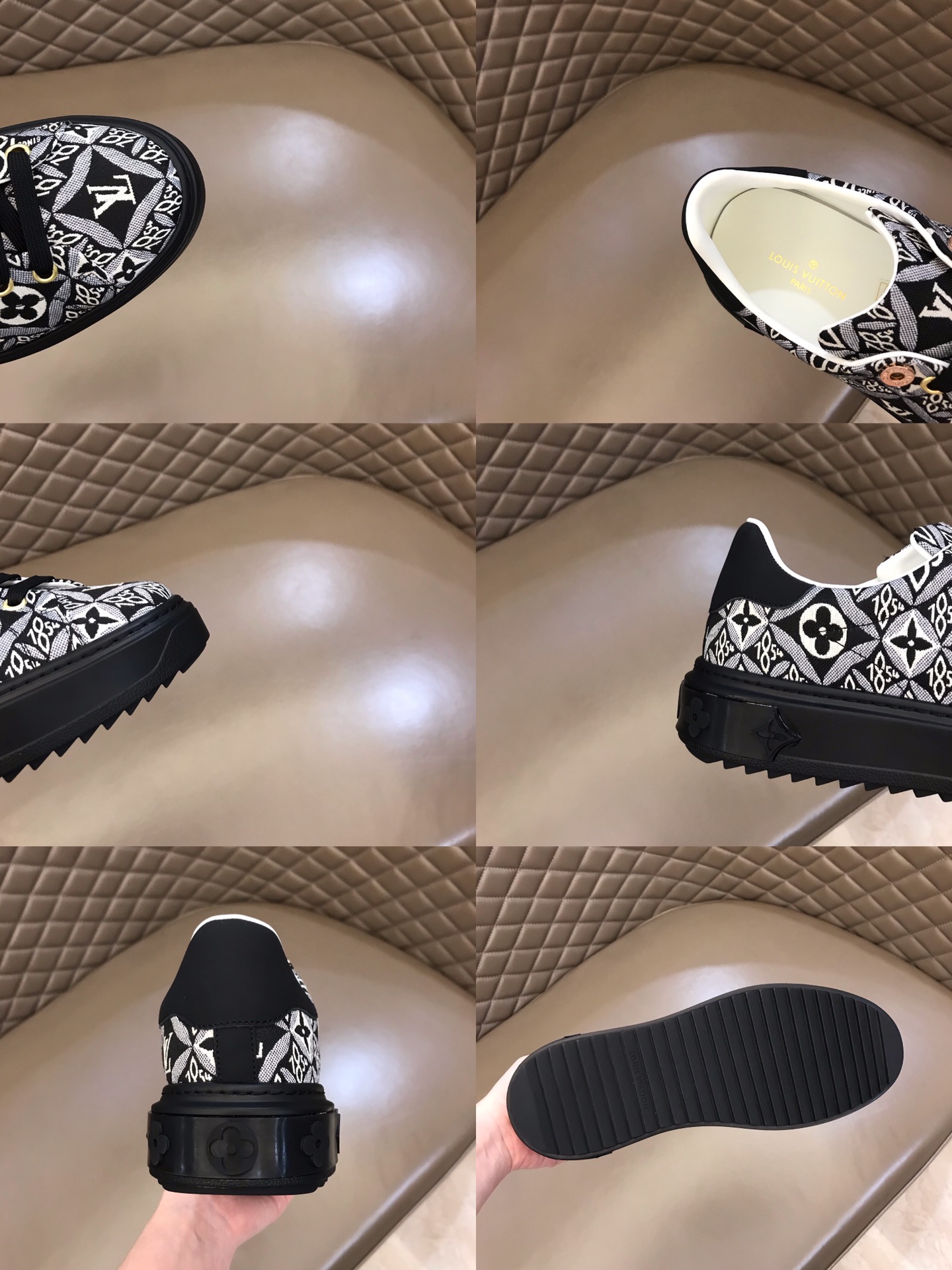 lv Sneaker Luxembourg in Black