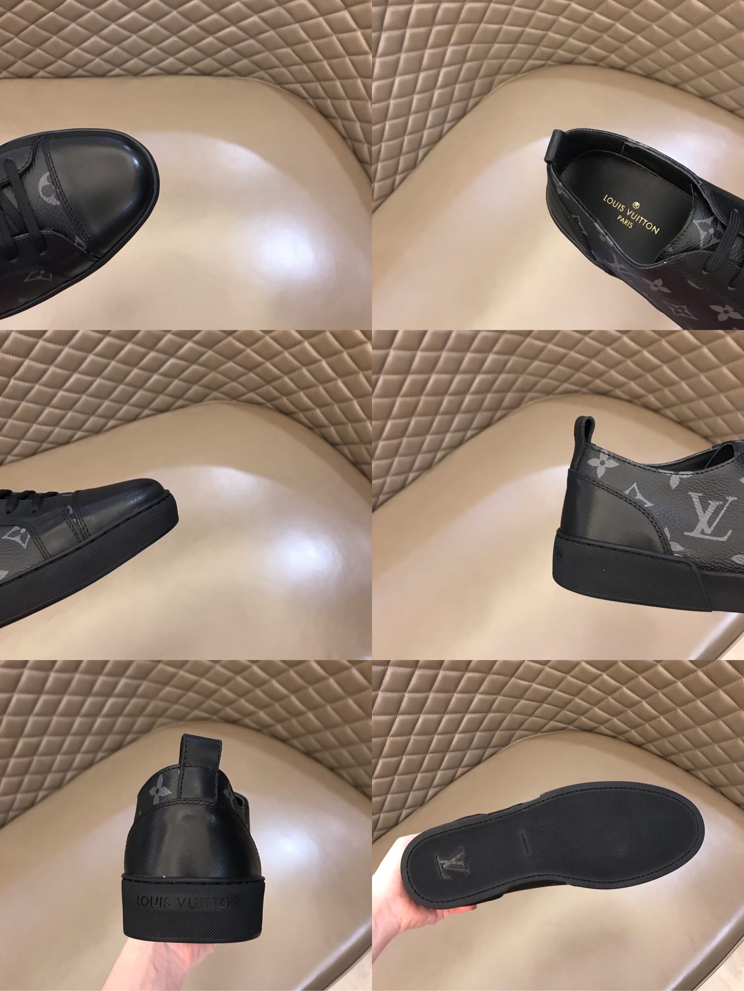 lv Sneaker Luxembourg in Black