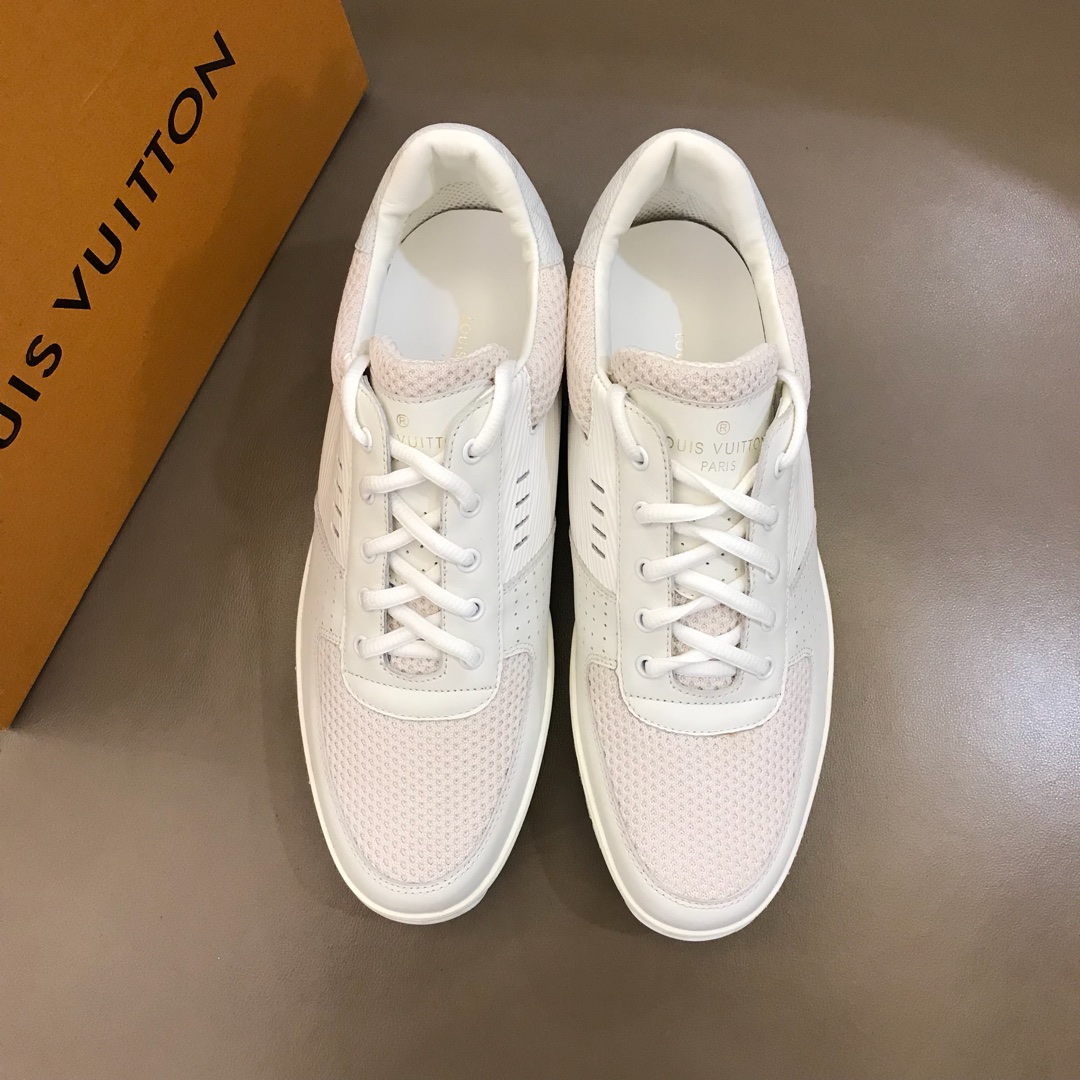 lv Sneaker Harlem in White