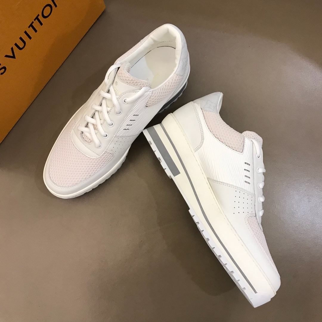 lv Sneaker Harlem in White