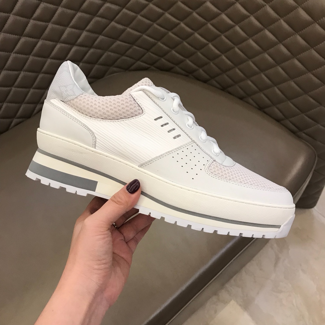 lv Sneaker Harlem in White