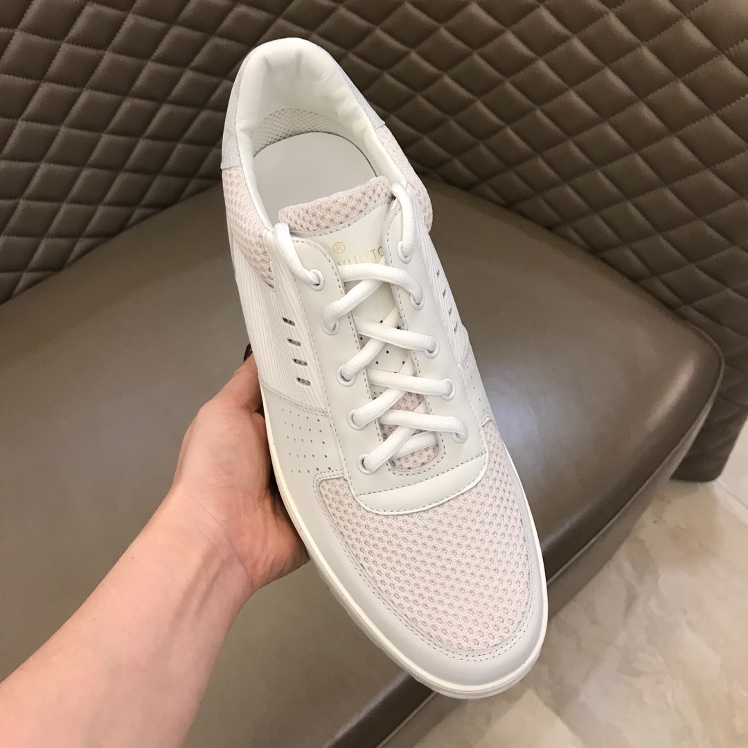 lv Sneaker Harlem in White