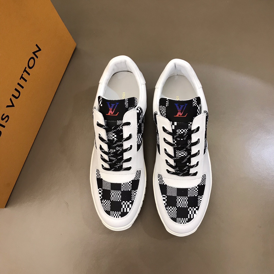 lv Sneaker Harlem in White