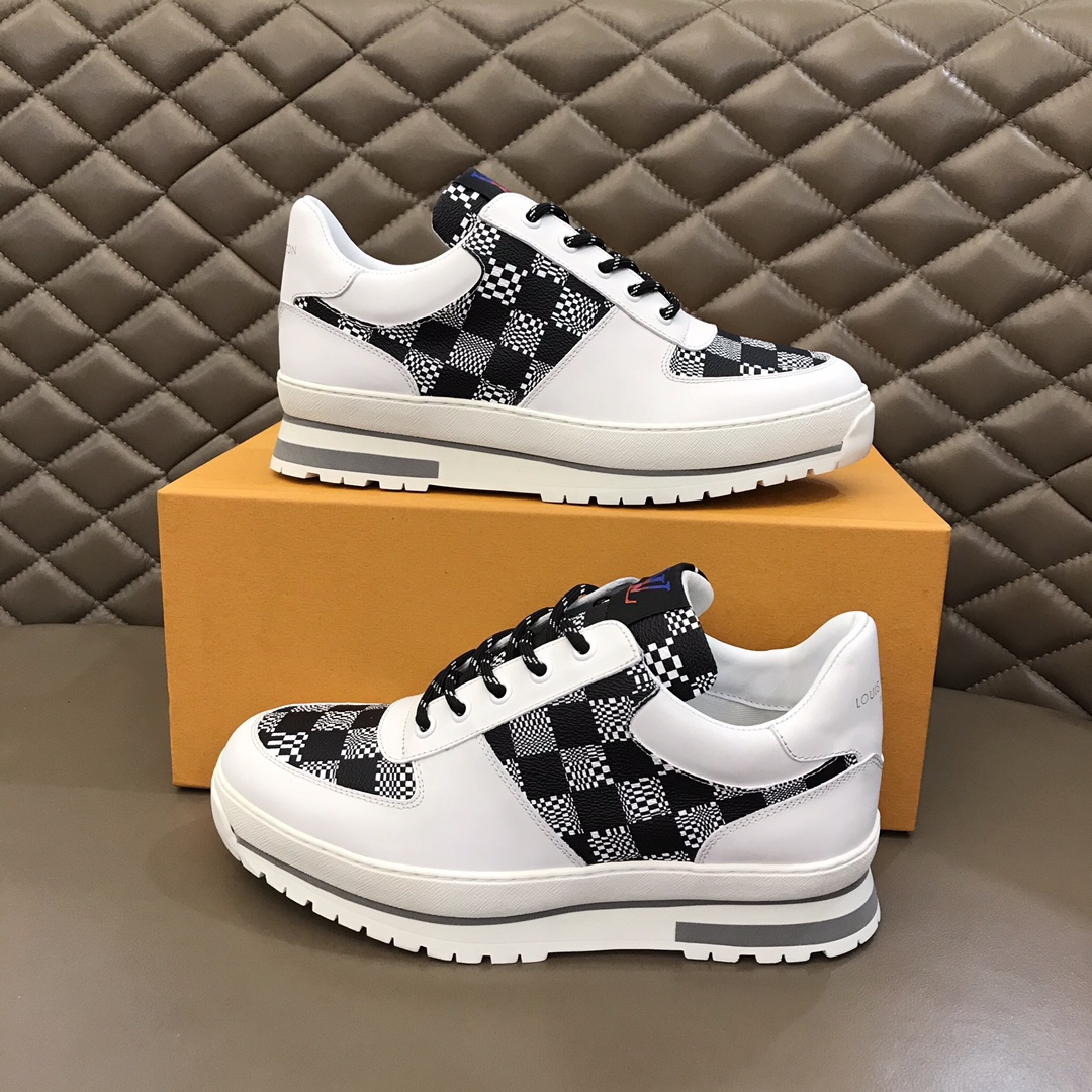 lv Sneaker Harlem in White